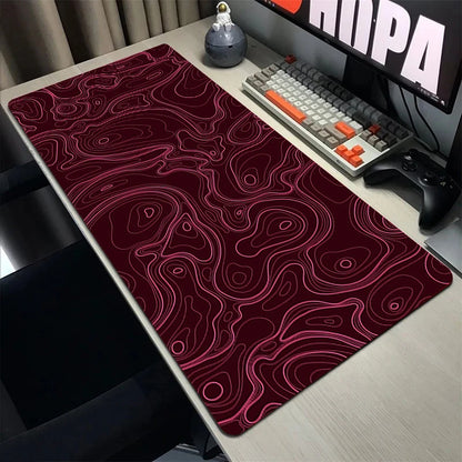 Topographic Map Mouse Pad