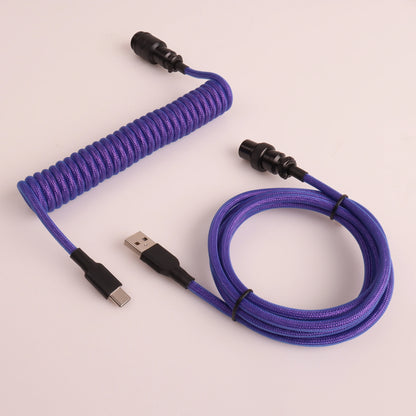 GX16 Coiled Cable