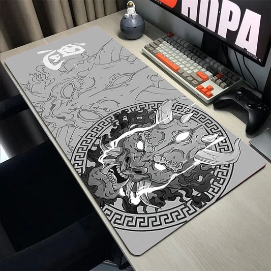 Japanese Oni Mouse Pad