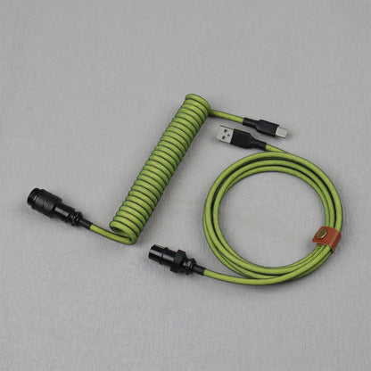 GX16 Coiled Cable