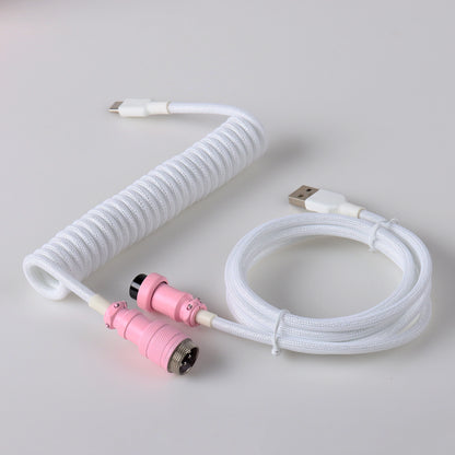 GX16 Coiled Cable