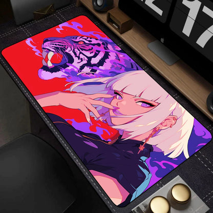 Anime Girls Locking Edge MOUSEPAD