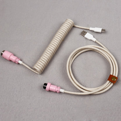 GX16 Coiled Cable