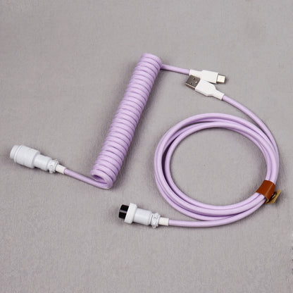 GX16 Coiled Cable