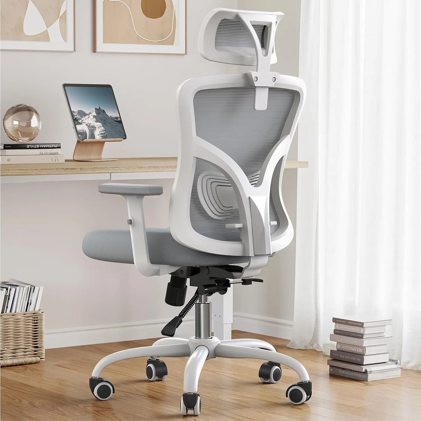 Ergonomic Office Chair with Padded Lumbar Support