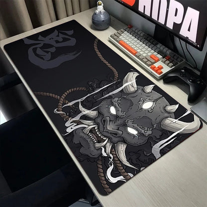 Japanese Oni Mouse Pad