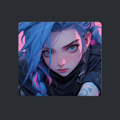 Jinx Series Glass Mouse Pad