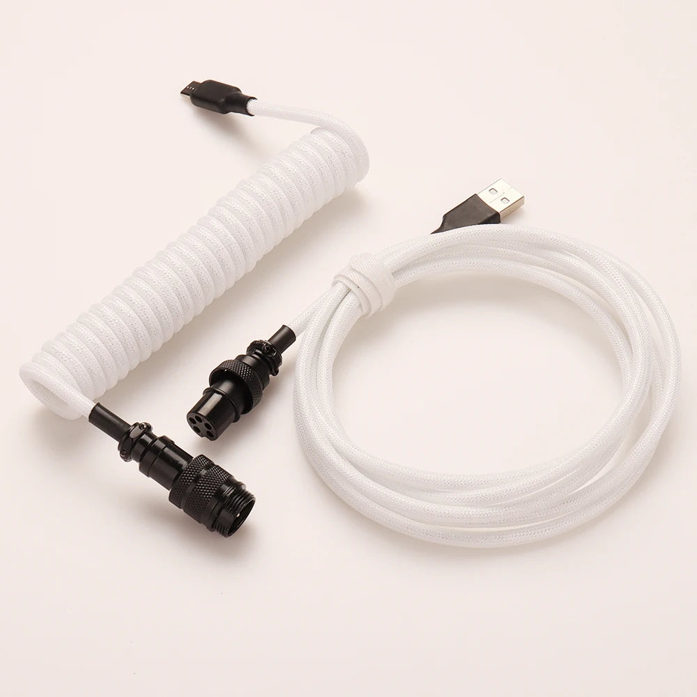 GX16 Coiled Cable