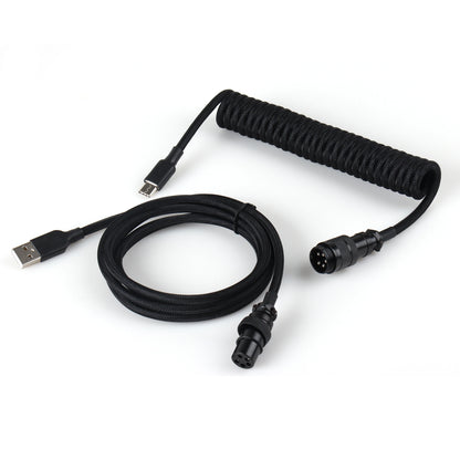 GX16 Coiled Cable