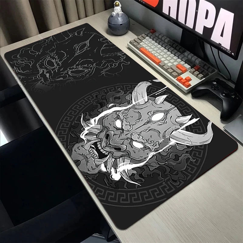 Japanese Oni Mouse Pad