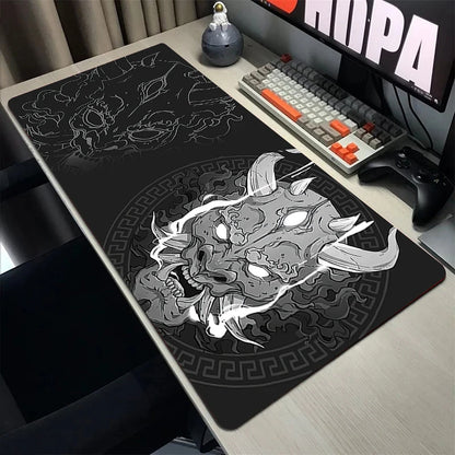 Japanese Oni Mouse Pad