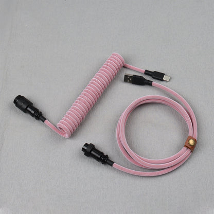 GX16 Coiled Cable