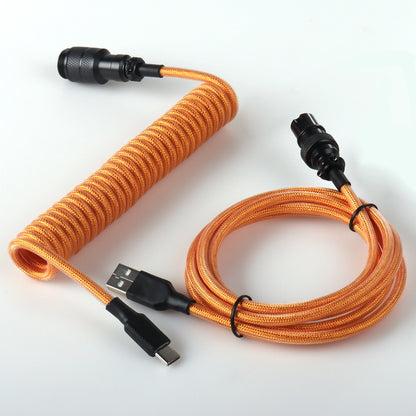GX16 Coiled Cable